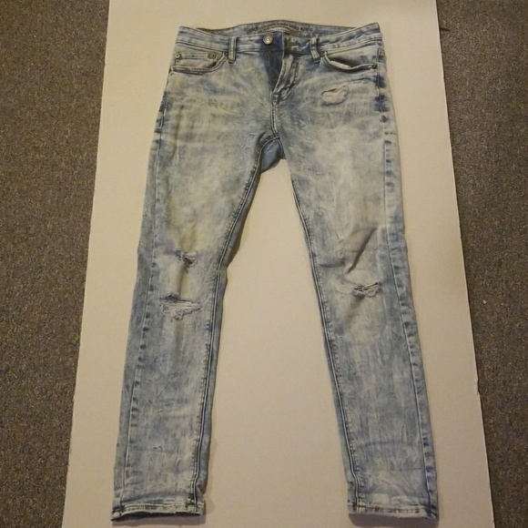 american eagle extreme flex skinny jeans